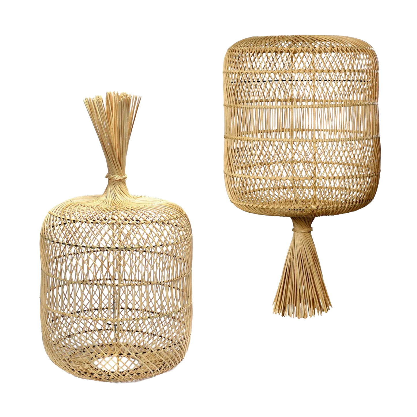 THE DUMPLING FLOOR LAMP - Pendant Natural L