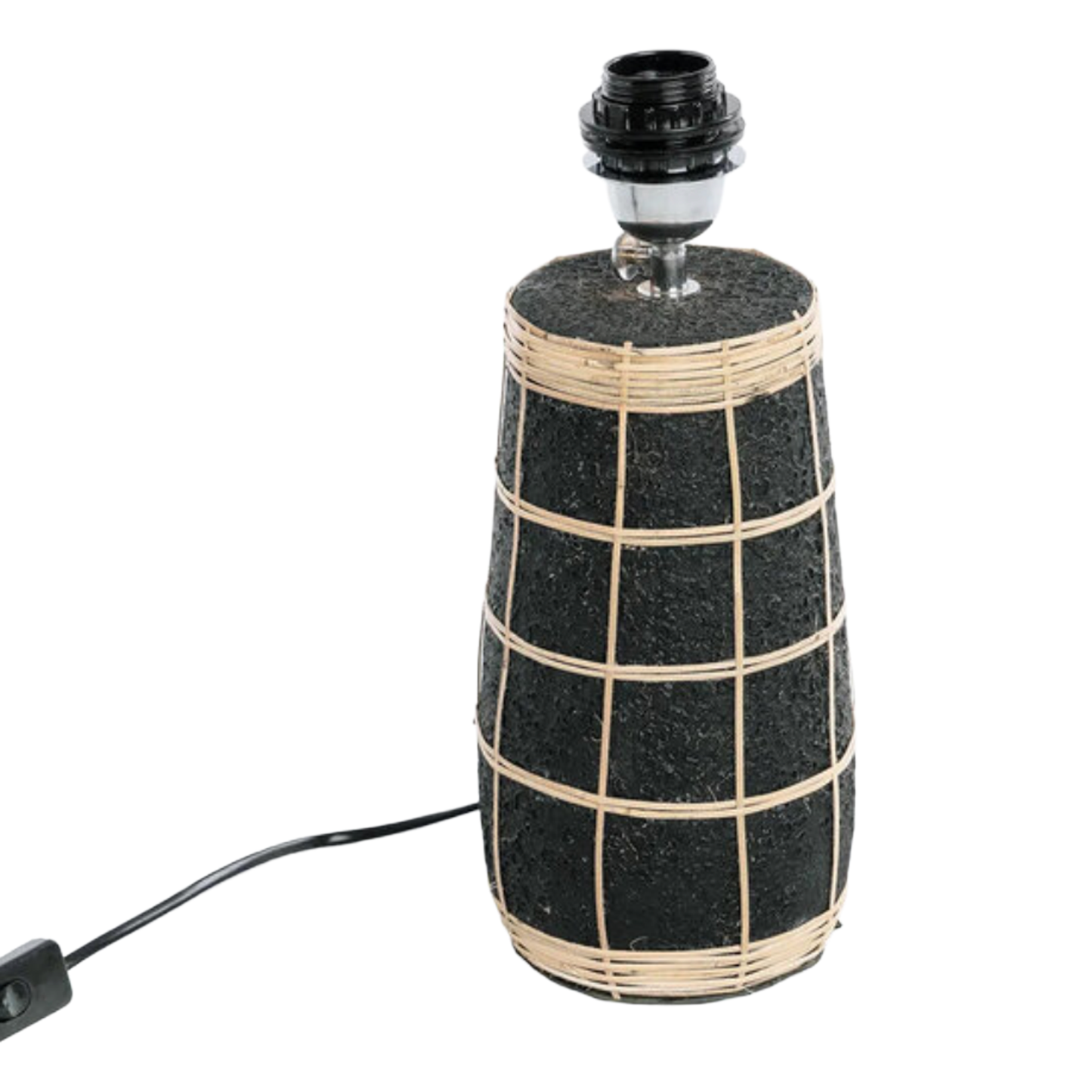 THE NAXOS TABLE LAMP - Black Natural
