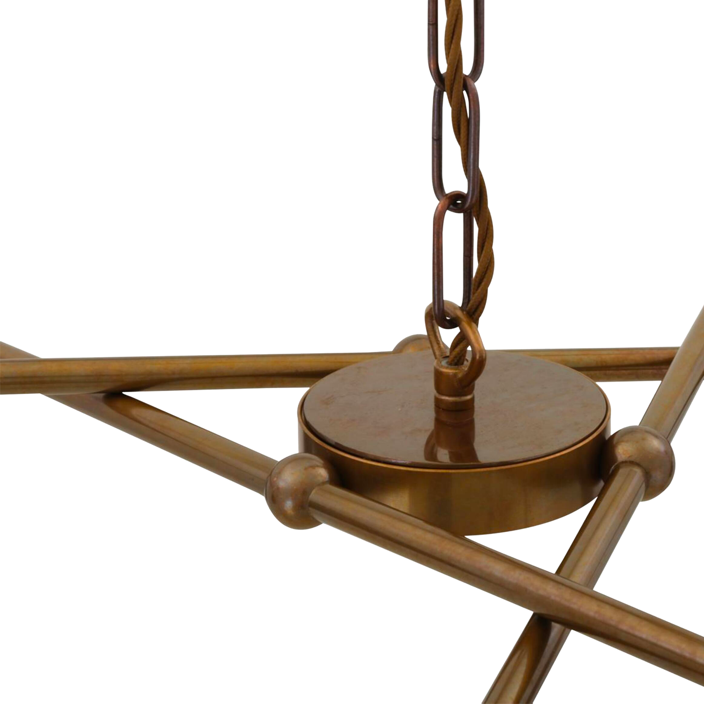 BRIDGETOWN - Six Arm Vintage Chandelier
