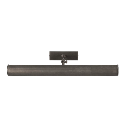 CAMBRIDGE - Adjustable Reeded Brass Picture Light 50.5cm