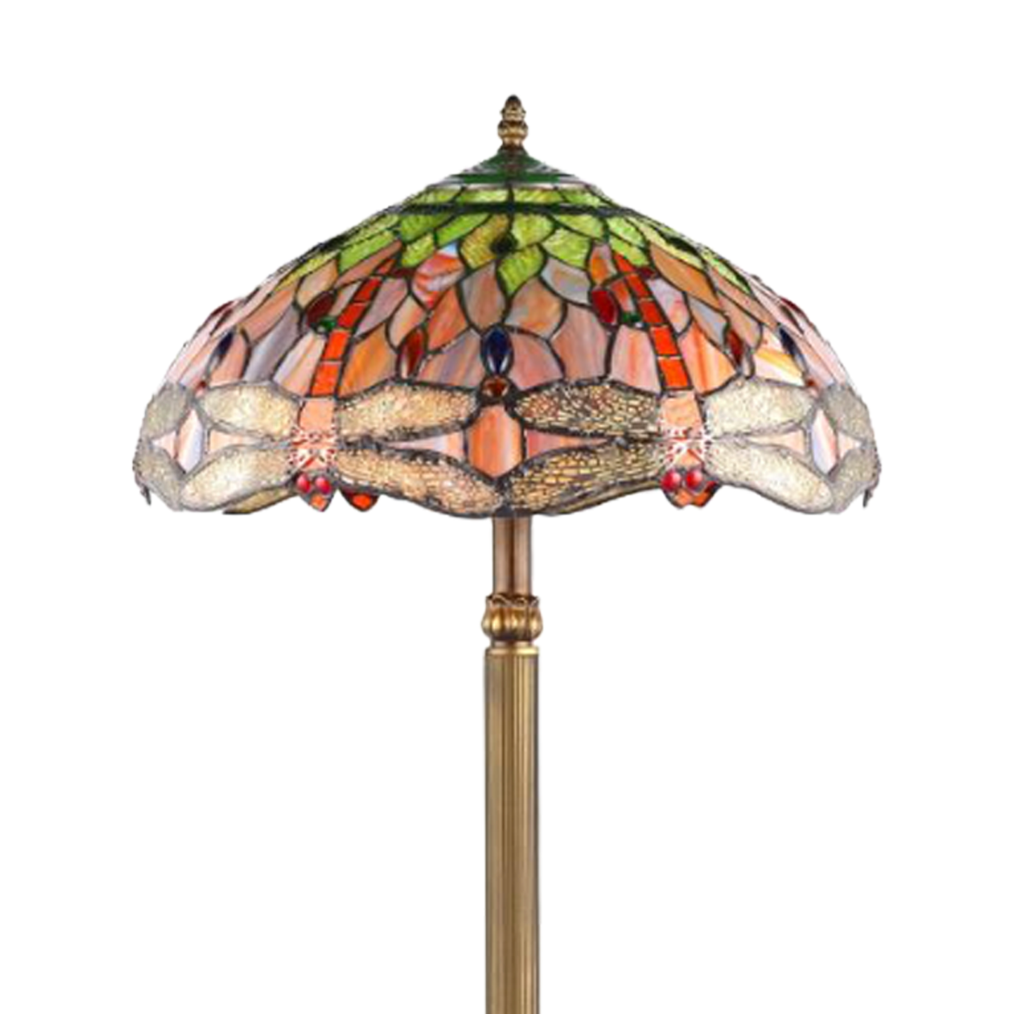 TROLLSLÄNDA HARMONI Tiffany Golvlampa. H160cm