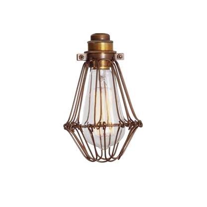 APOCH - Vintage Pulley Cage Wall Light