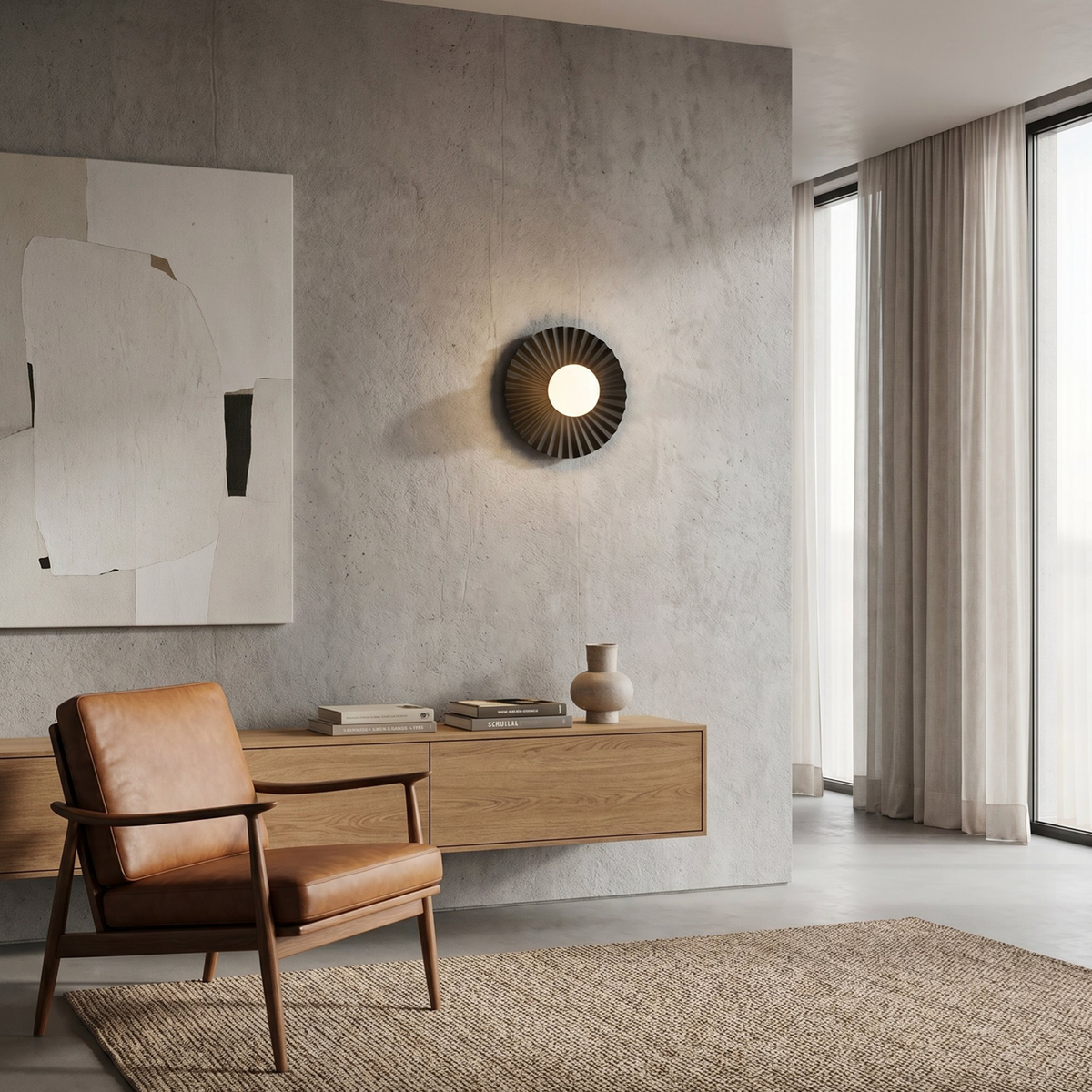 VÄGGLAMPA UMBRA M K1 - D: 25cm