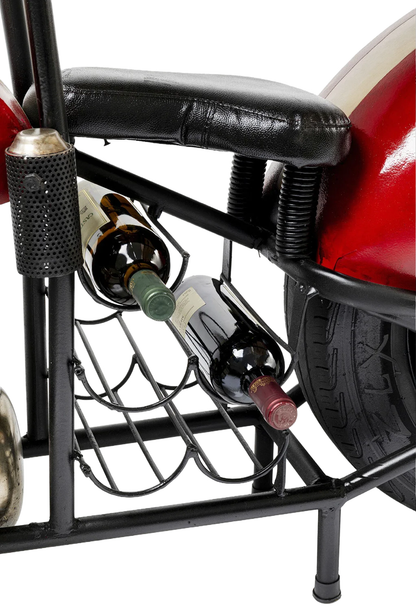 BAR MOTORBIKE - Vintage Röd, 208x99cm