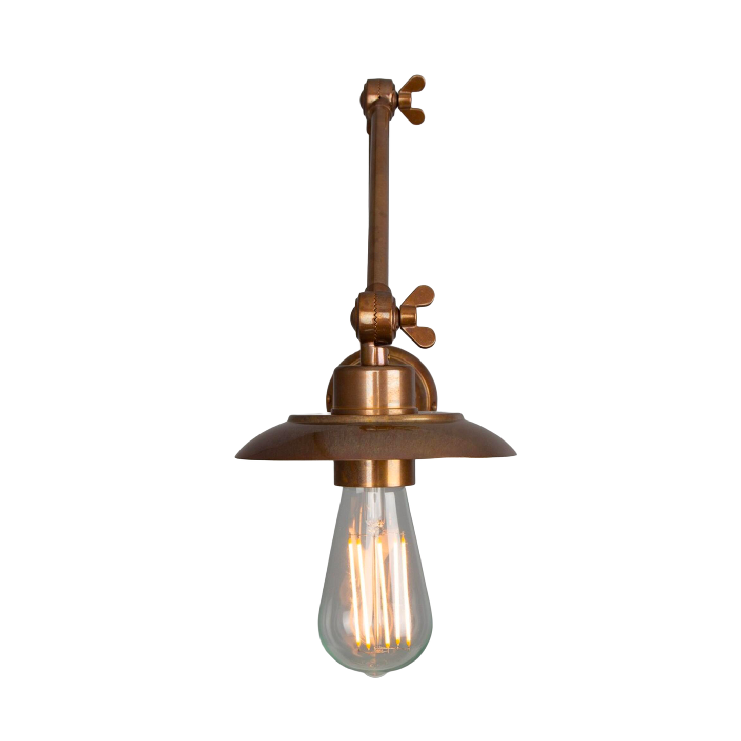 REZNOR - Vintage Adjustable Arm Bare Bulb Picture Light