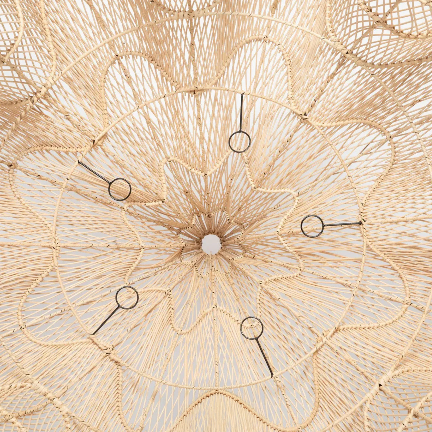 THE WHIPPED PENDANT - Natural XXL (Diam 150cm)