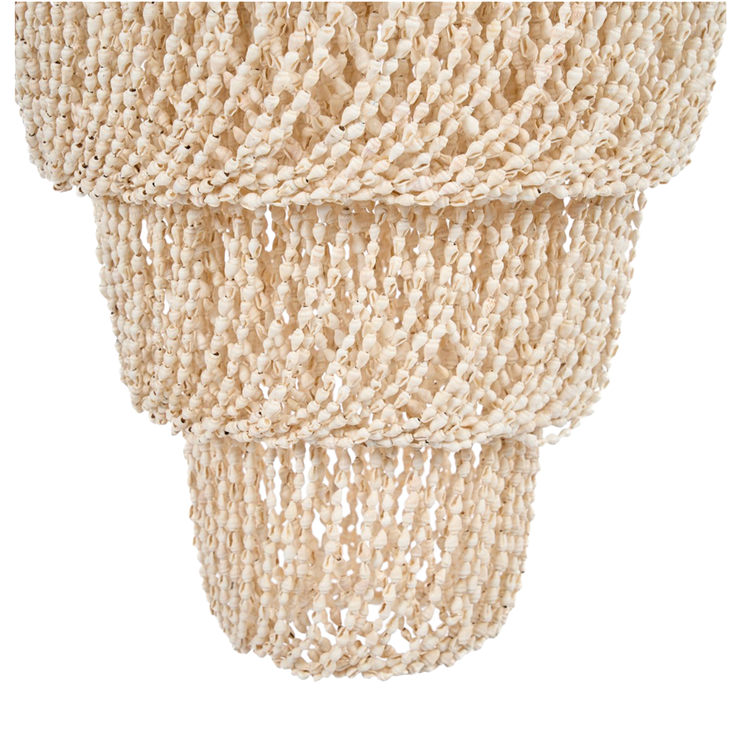 THE LAGOON SHELL CHANDELIER - Natural M