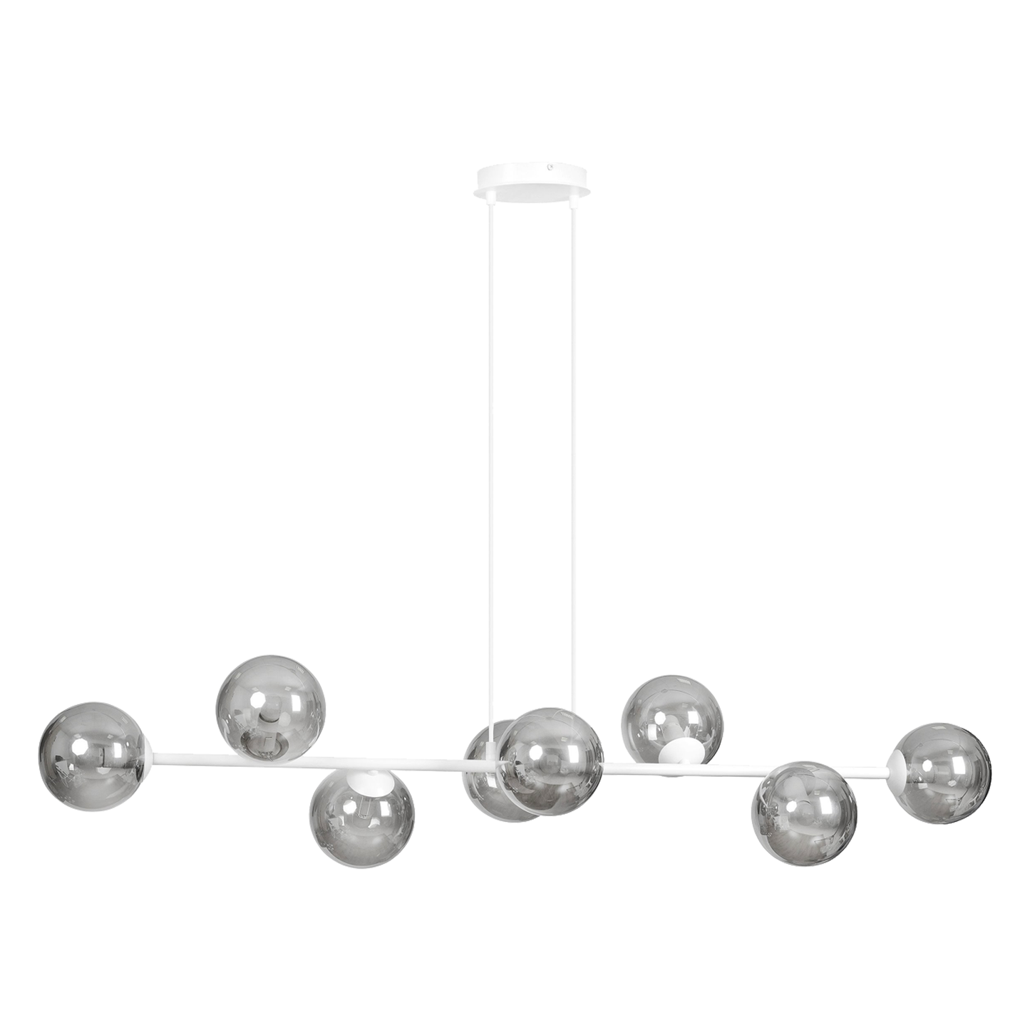 TAKLAMPA ROSSI 8 - Vit 130cm (Special Beställningsvara)