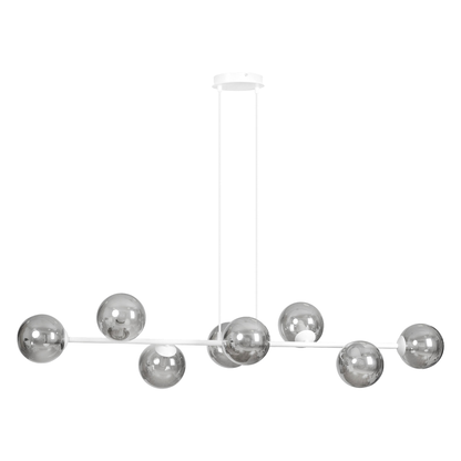 TAKLAMPA ROSSI 8 - Vit 130cm (Special Beställningsvara)