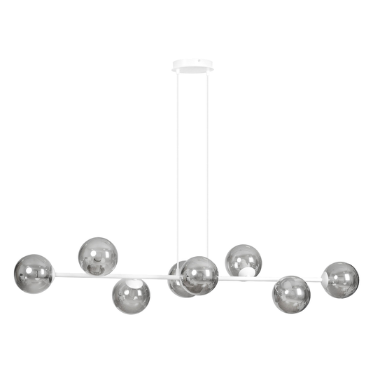 TAKLAMPA ROSSI 8 - Vit 130cm (Special Beställningsvara)
