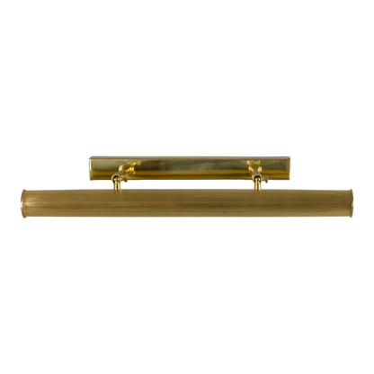 CAMBRIDGE - Adjustable Reeded Brass Picture Light 60.5cm