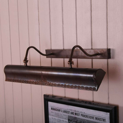 SPENCE - Large Cast Brass Picture Light 60cm
