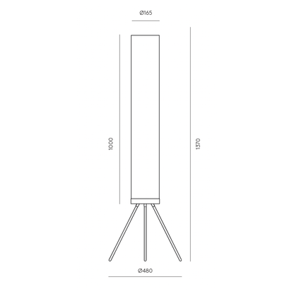 DOOI - Golvlampa