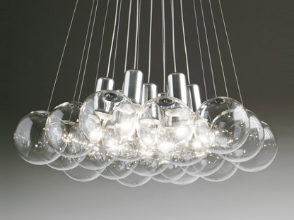 SPHERE - Taklampa 19 LED – Fyrkantig takplatta, 85 höjd.