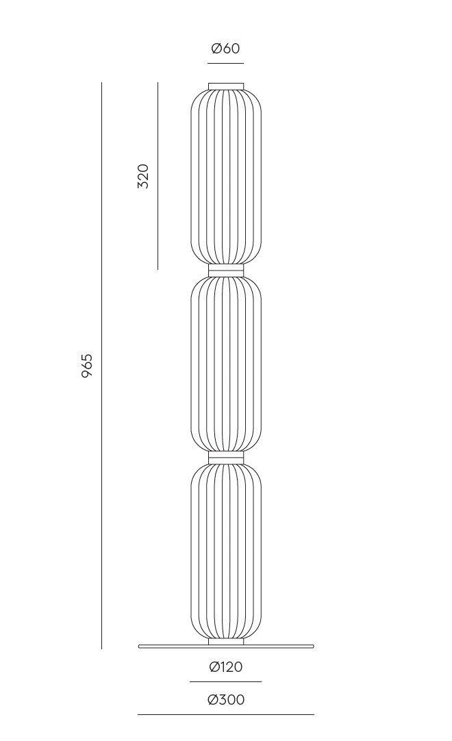 ELMA - Golvlampa