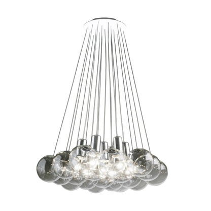 SPHERE - Taklampa 19 LED – Rund takplatta, 65 höjd.