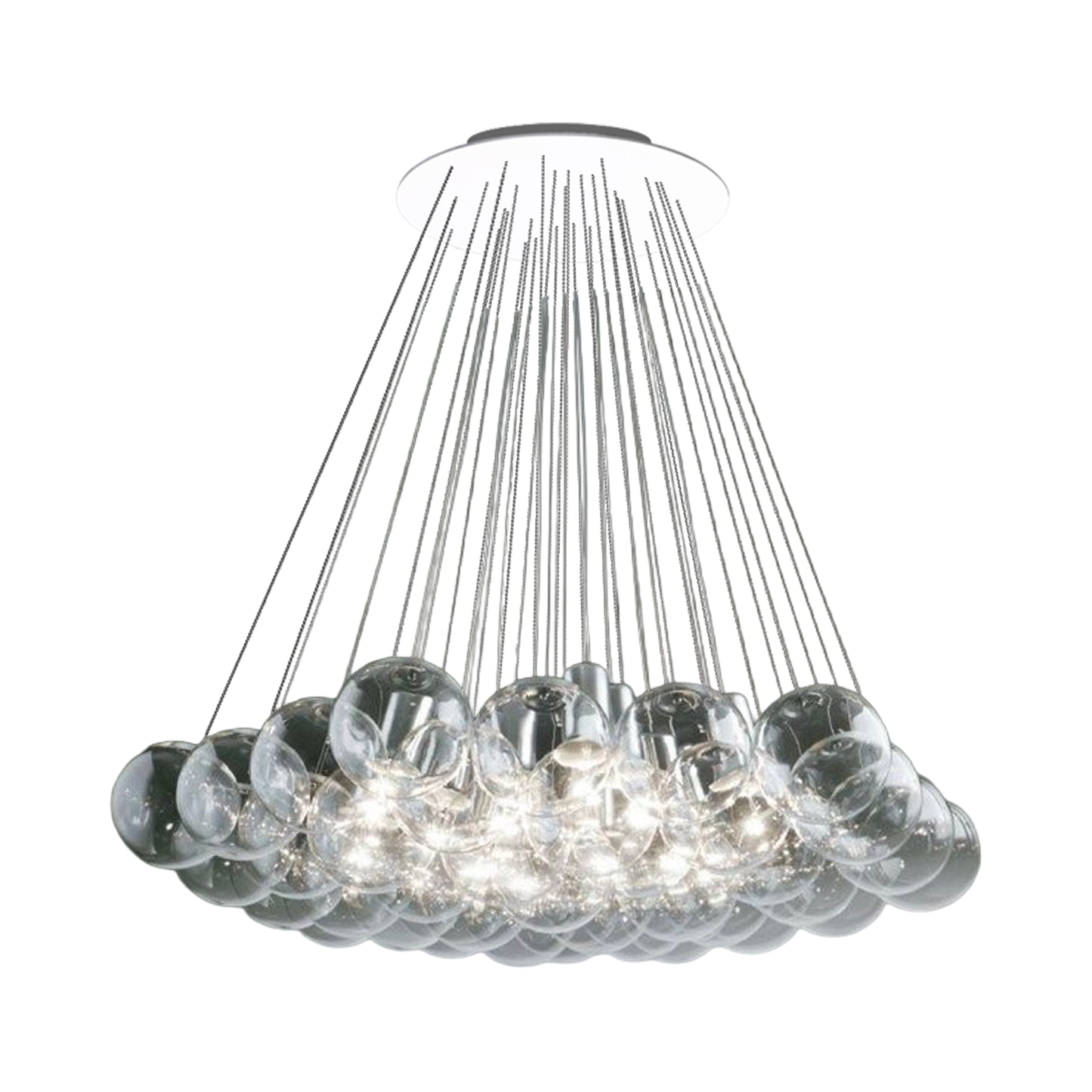SPHERE - Taklampa 37 LED – Rund takplatta, 85 höjd.